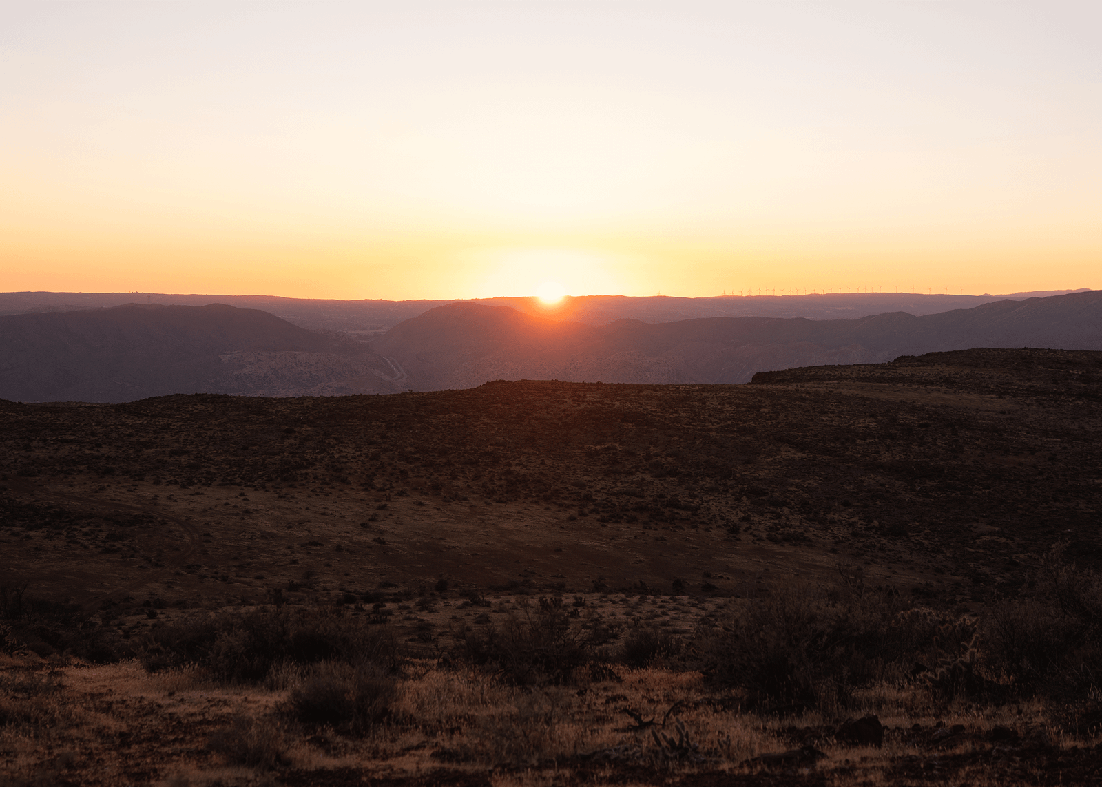 High Desert Expeditions — the desert at night