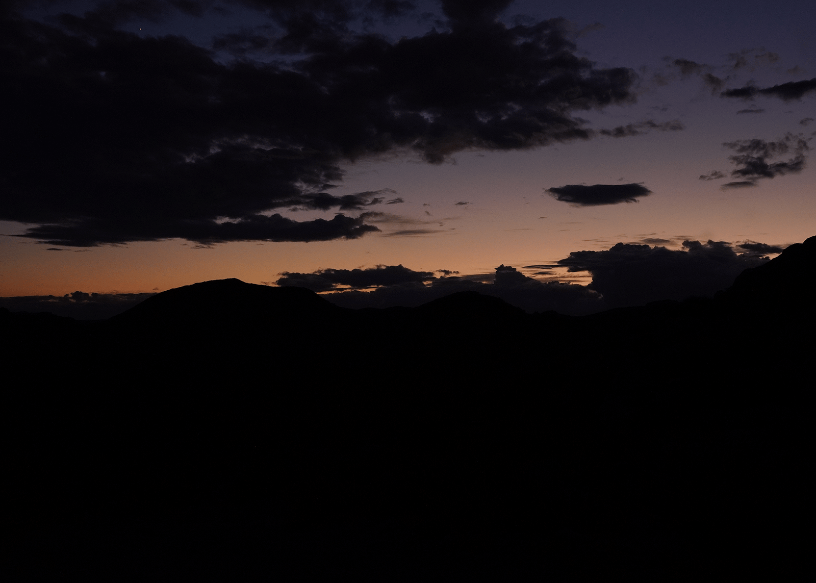 High Desert Expeditions — the desert at night