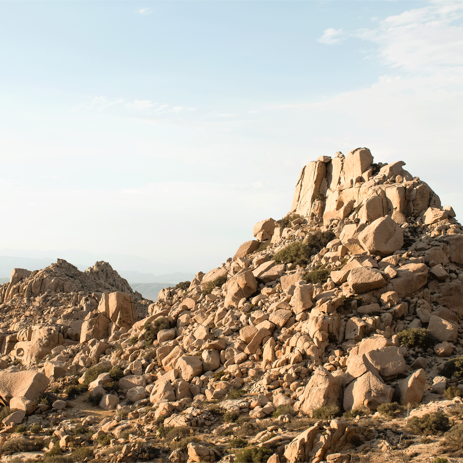 Jacumba rock formations